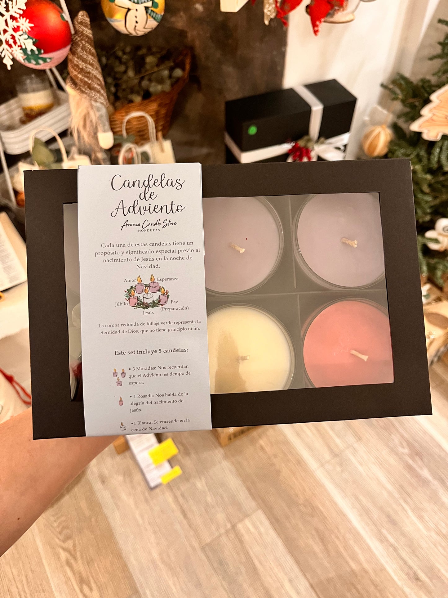 Candelas de Adviento- Caja