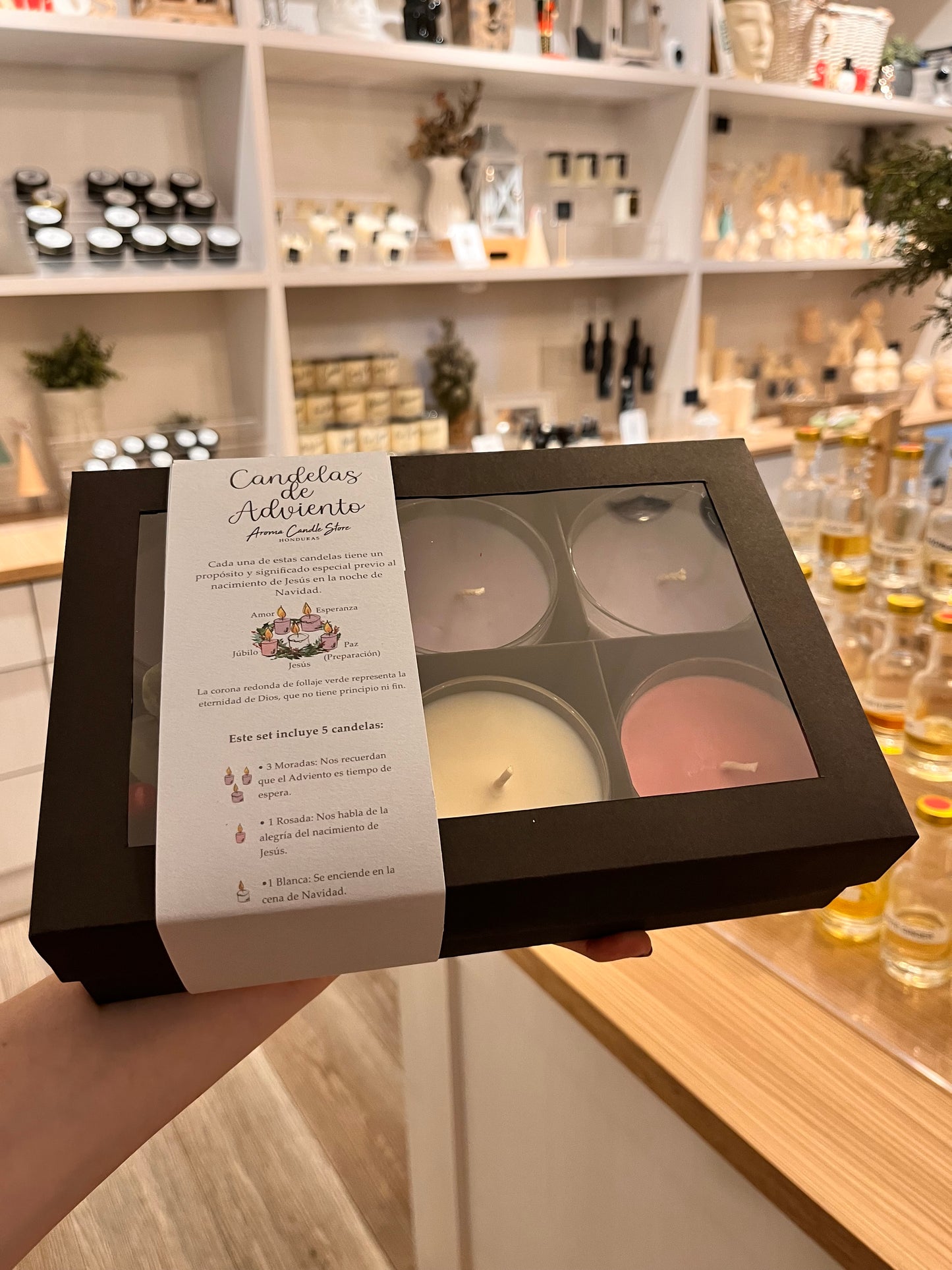 Candelas de Adviento- Caja