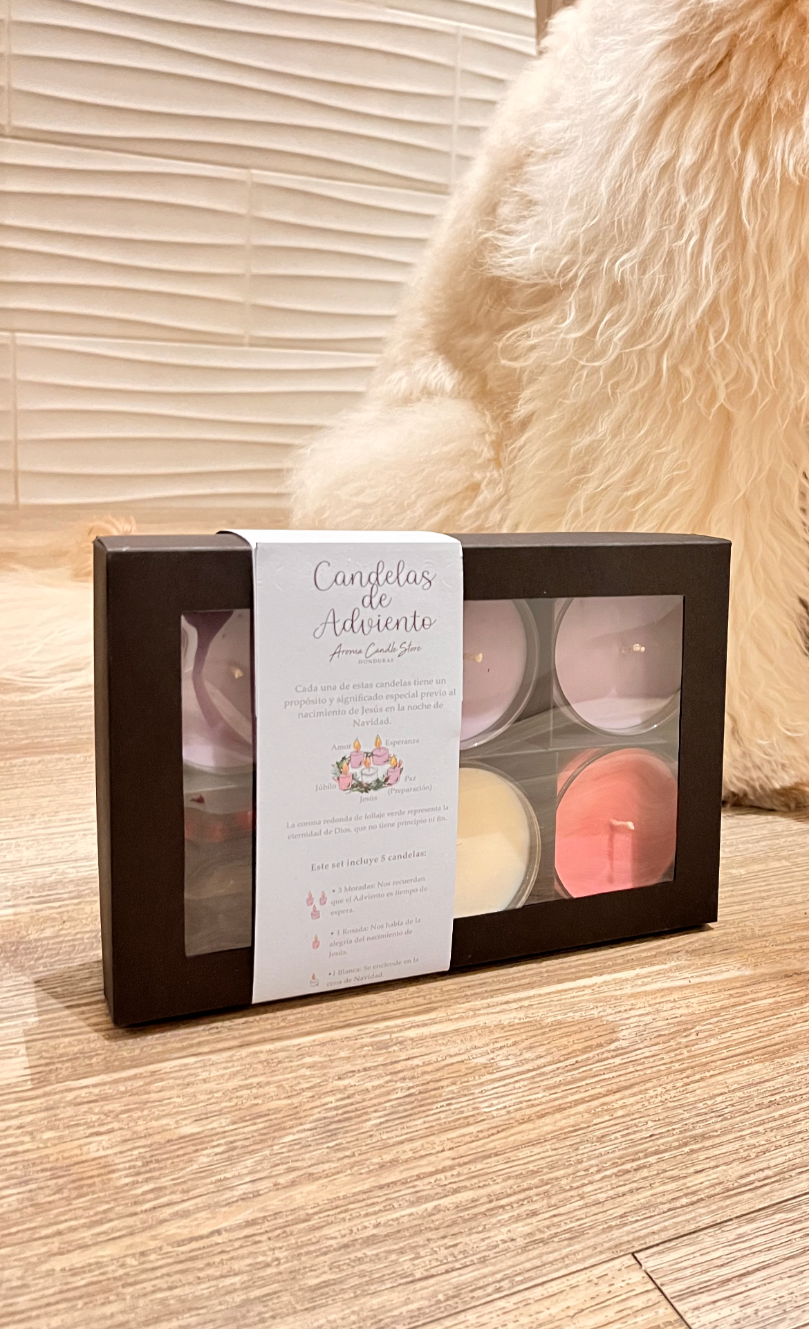 Candelas de Adviento- Caja