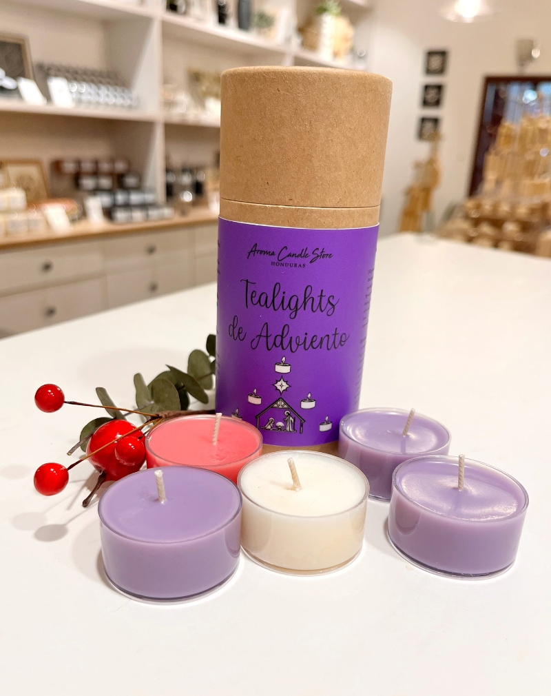 Candelas de Adviento- Tealight PREORDEN