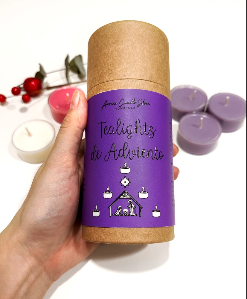 Candelas de Adviento- Tealight PREORDEN
