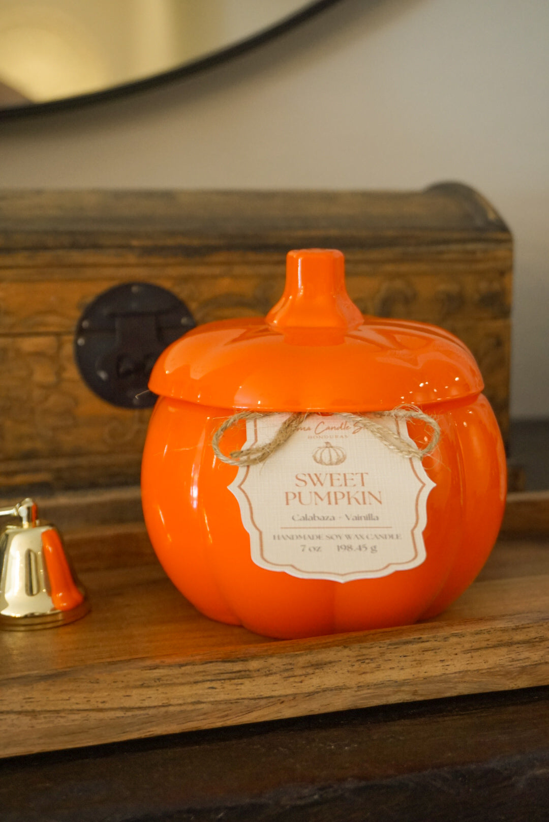 Glass Pumpkin Large